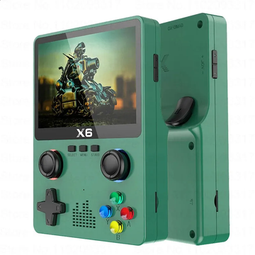 Consola Portátil  X6 Verde - OnLike